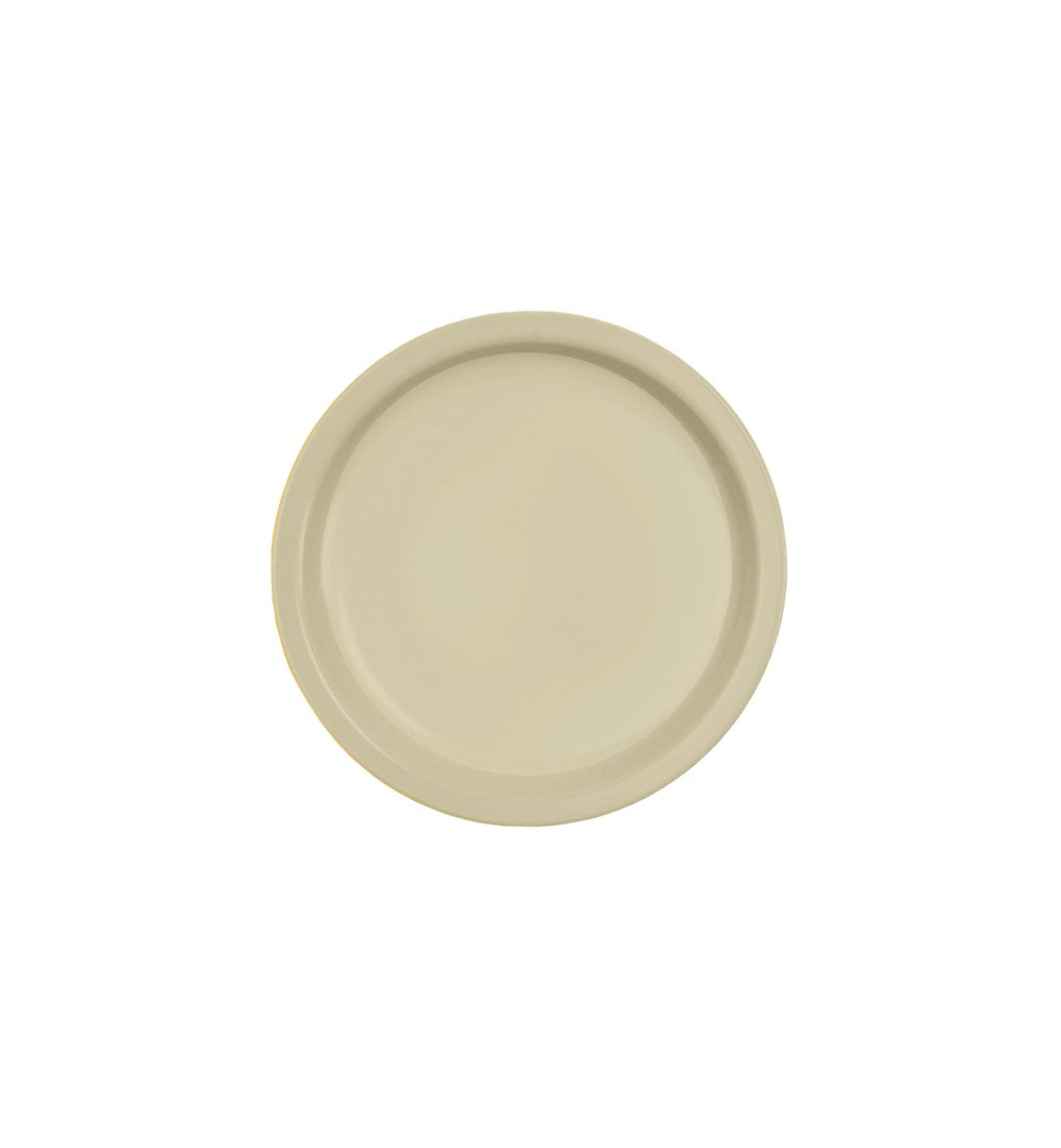PLATO PASTELERO 6.5" BEIGE DE MELAMINA SKU : 004-008-505