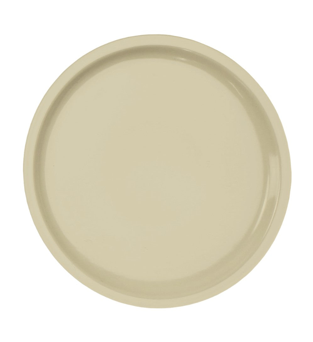 PLATO TRINCHE 10" BEIGE DE MELAMINA     SKU : 004-008-507