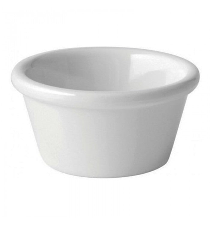 RAMEQUIN DE 4 OZ MELAMINA BLANCA SKU : 004-009-125