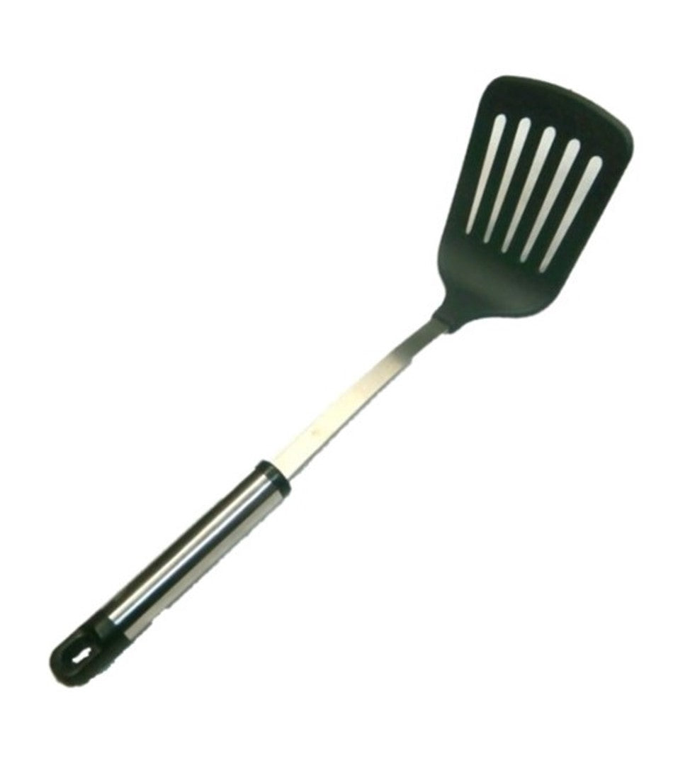 VOLTEADOR CON RANURAS NYLON Y MANGO METAL SKU : 021-001-002