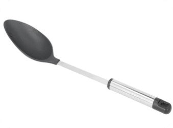 CUCHARA P/COCINAR DE NYLON Y MANGO METAL SKU : 021-001-018