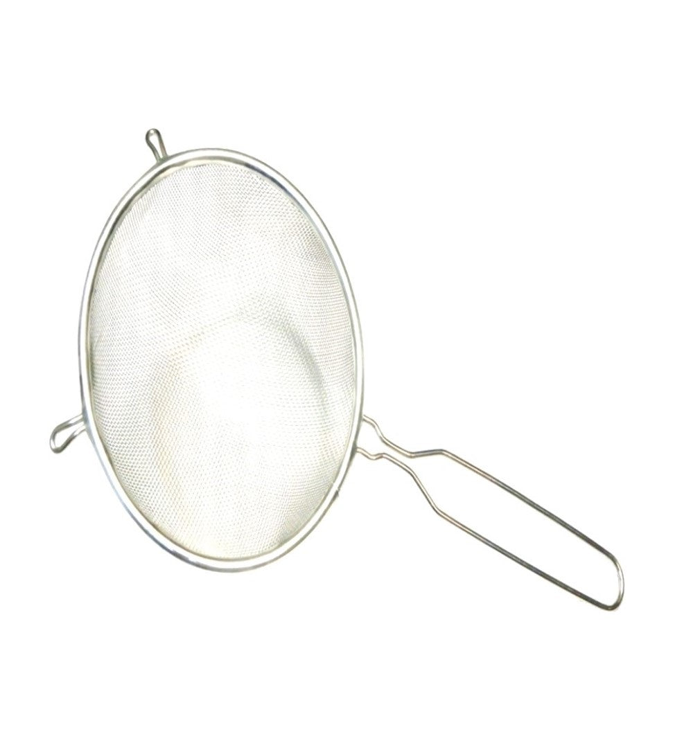COLADOR ACERO INOXIDABLE 20 CM MALLA SENCILLA SKU : 022-002-005
