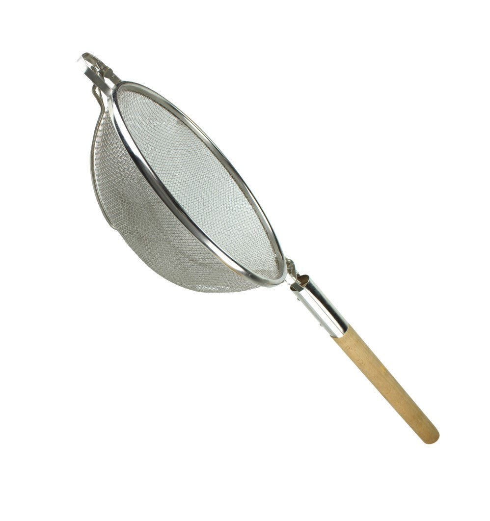 COLADOR ACERO INOXIDABLE 35CM MALLA DOBLE/MGO MAD SKU : 022-003-010