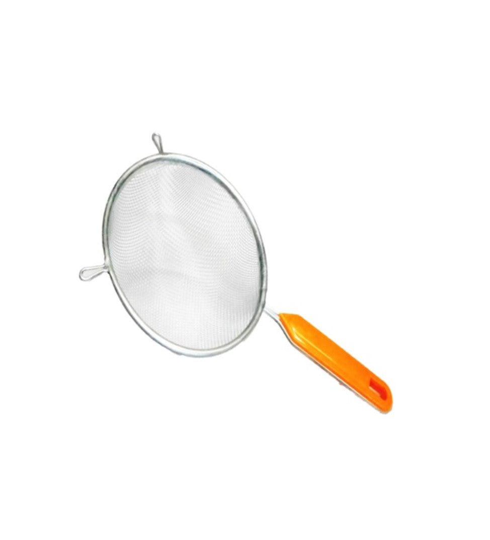 COLADOR CROMADO 14CM MGO PLASTIC NARANJA SKU : 022-006-014