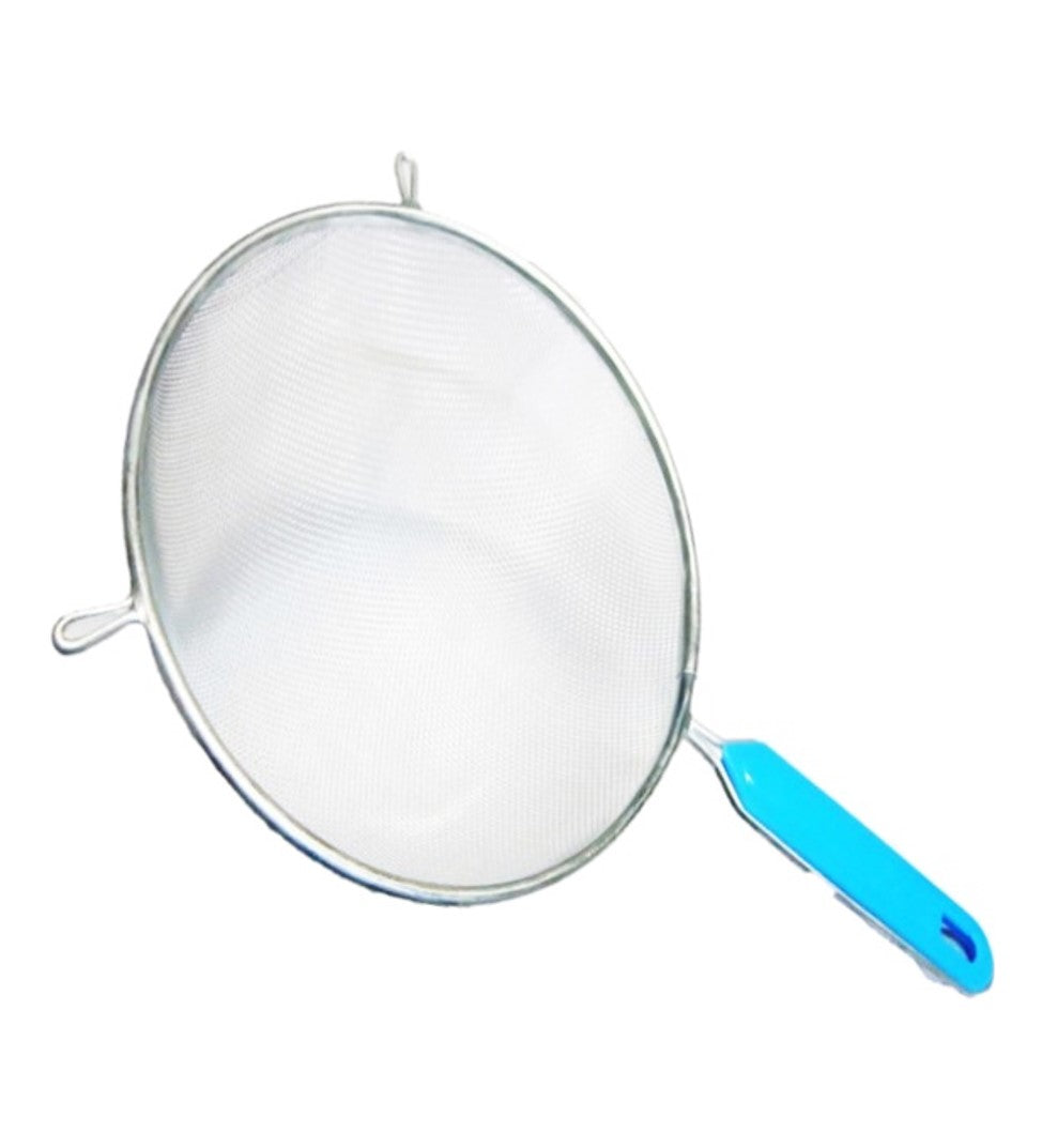 COLADOR CROMADO 22CM MGO PLASTIC AZUL SKU : 022-006-022