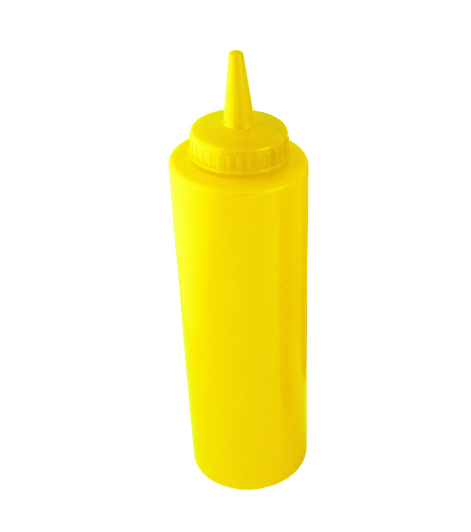 BOTELLA DISPENSADORA PLASTICO AMARILLO 8OZ SKU : 023-001-010