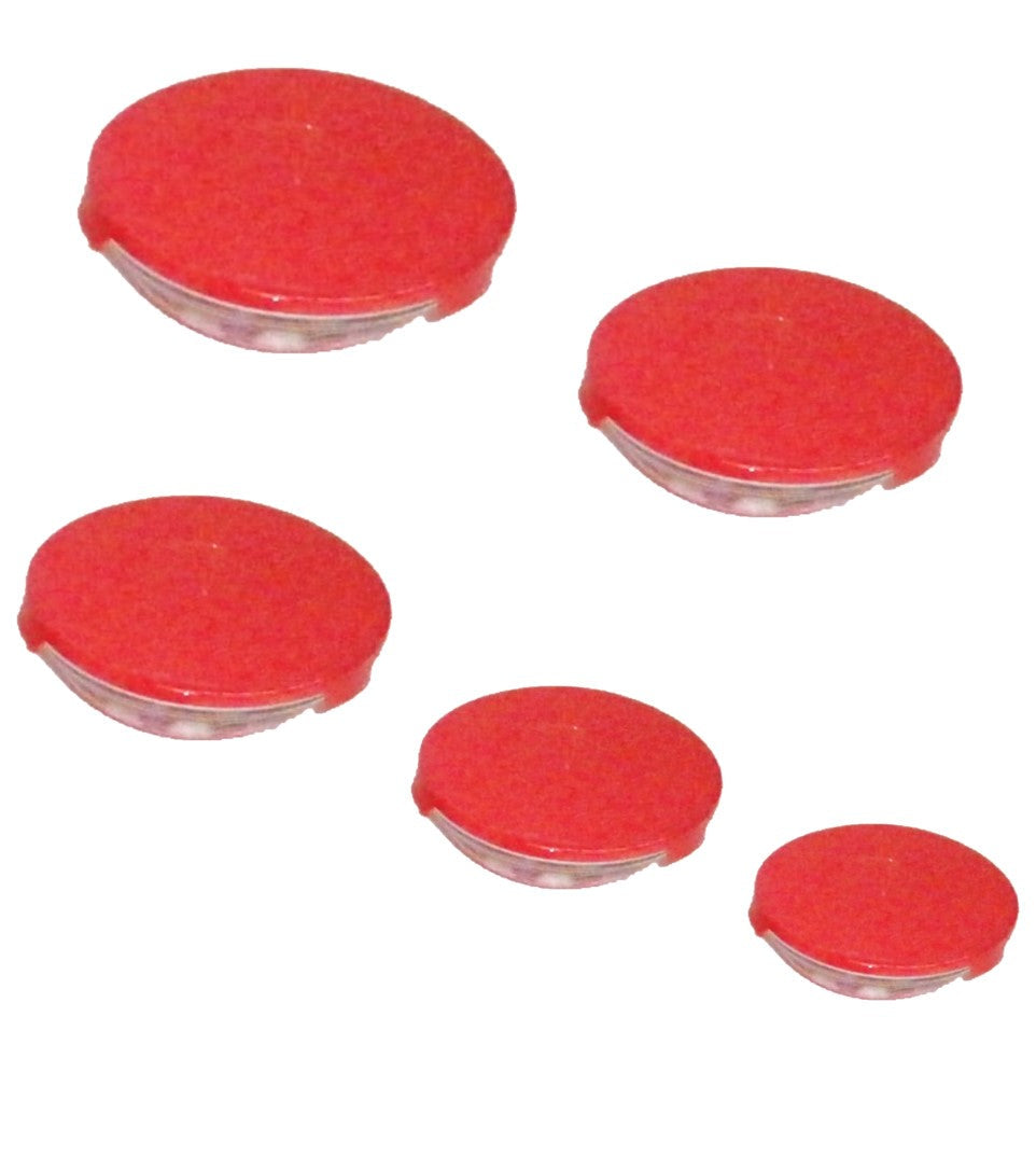 JUEGO DE TAZONES DE VIDRIO CON TEXTURA Y TAPA PLASTICA ROSA SKU : 025-001-001