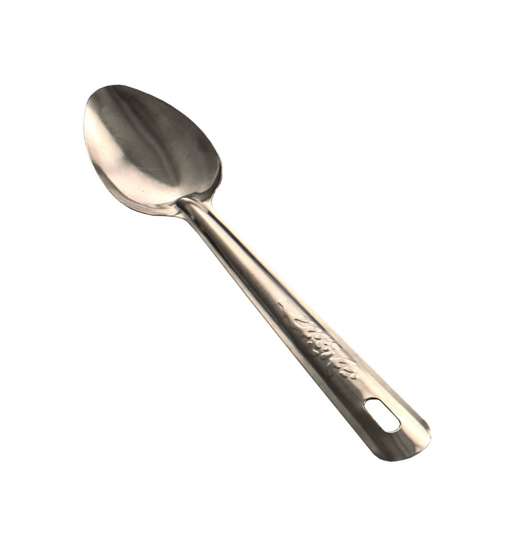 DOCENA CUCHARA SERVICIO 30CM ACERO INOXIDABLE SKU : 055-002-003