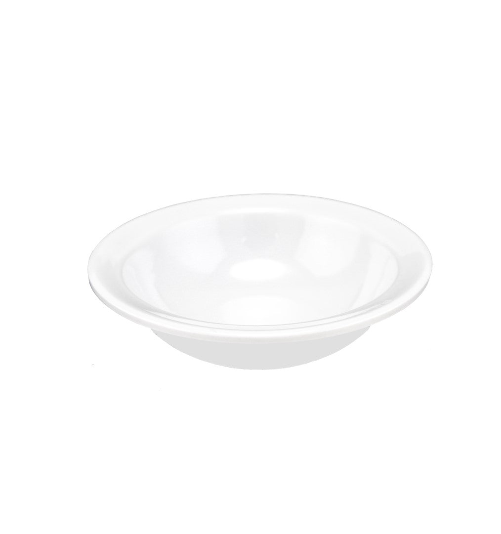 PLATO POSTRE 4.5" MELAMINA BLANCA DIAMANTE SKU : 105-009-106