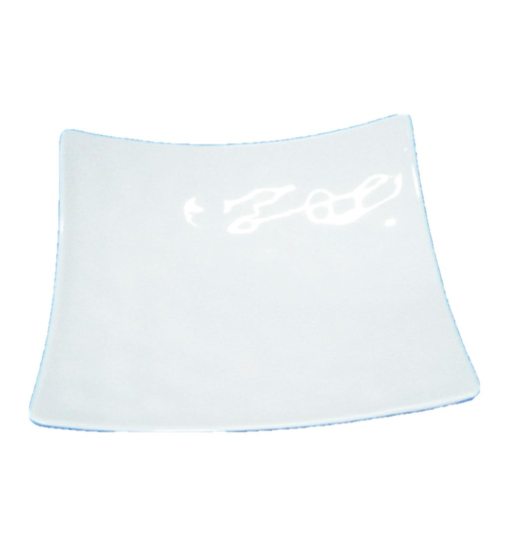 PLATO CUADRADO 24CM TEXTURIZADO MELAMINA DIAMANTE SKU : 105-009-146