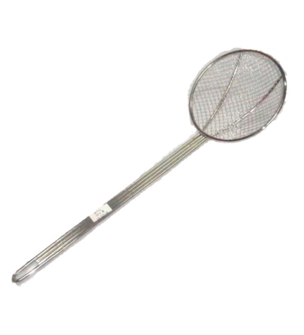 ESPUMADERA REDONDA MALLA FINA 8"     SKU : 120-003-008