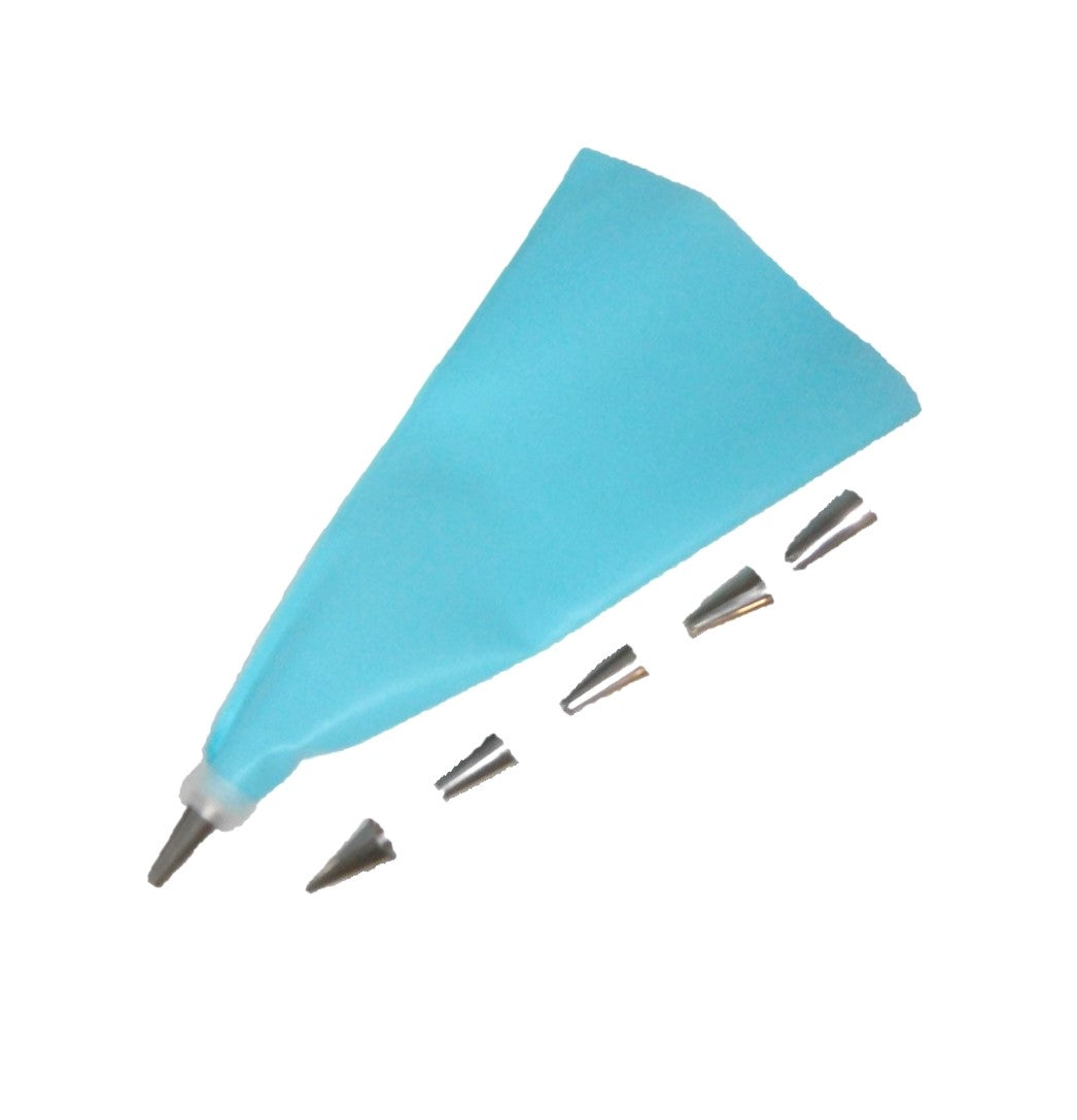 JUEGO DE MANGA PASTELERA CON 6 DUYAS     SKU : 120-006-001