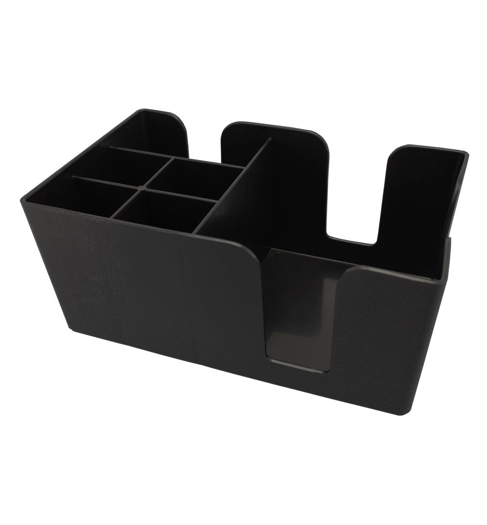 ORGANIZADOR DE PLASTICO PARA BAR NEGRO     SKU : 122-012-001