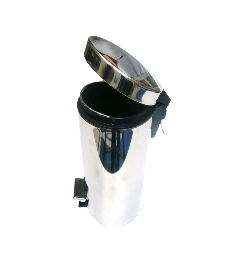 BOTE DE BASURA ACERO INOXIDABLE SLOW CLOSE 12L SKU : 130-002-012