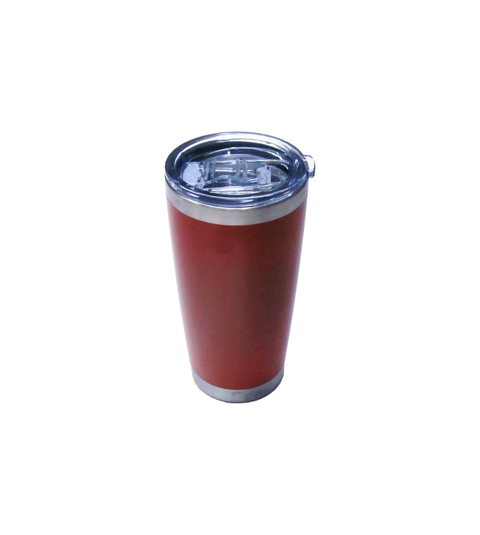 VASO TERMO 20 OZ ACERO INOXIDABLE ROJO SKU : 150-102-020