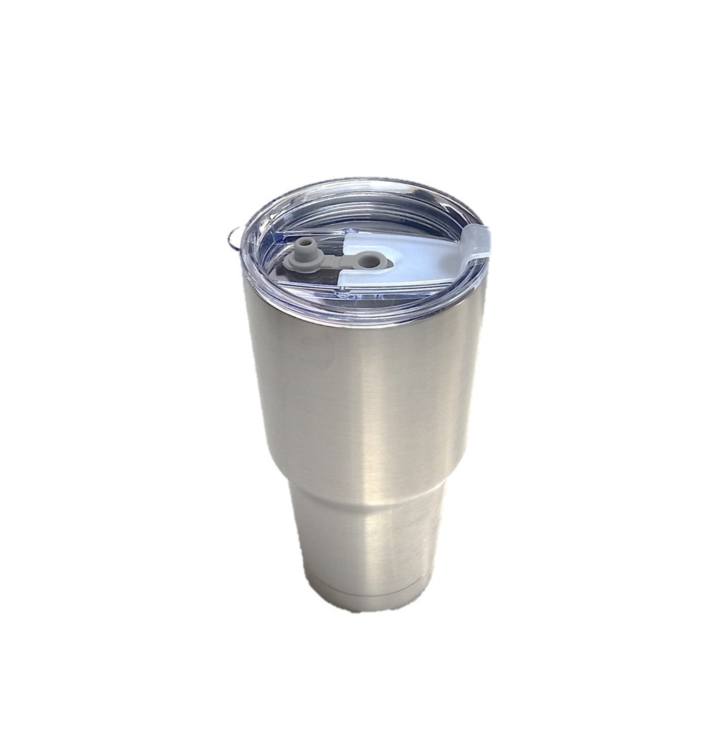 VASO TERMO 30 OZ DE ACERO INOXIDABLE GRIS METALICO SKU : 150-201-030