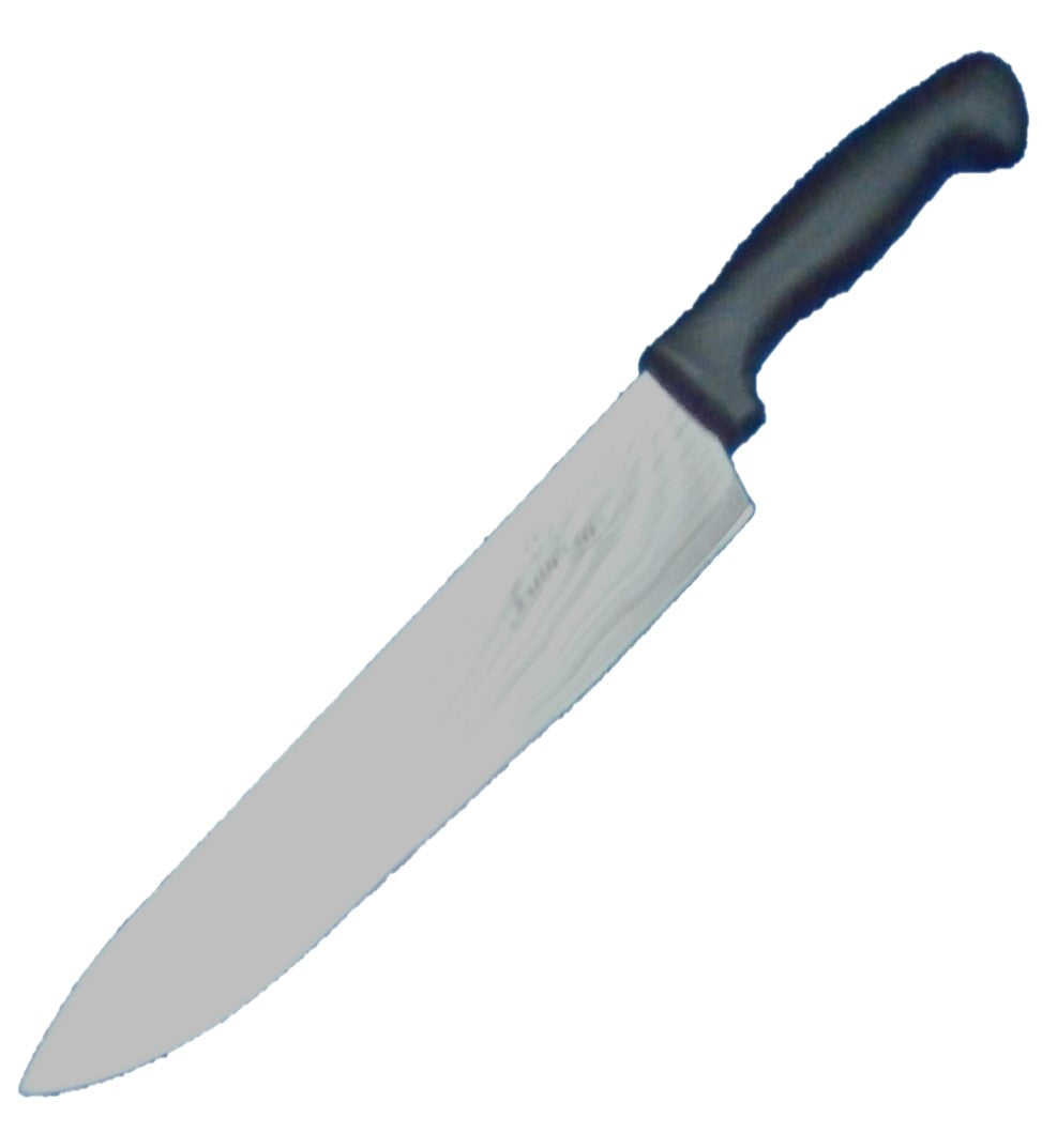 CUCHILLO CHEF 12" NEGRO OBLICUO SKU : 152-101-412