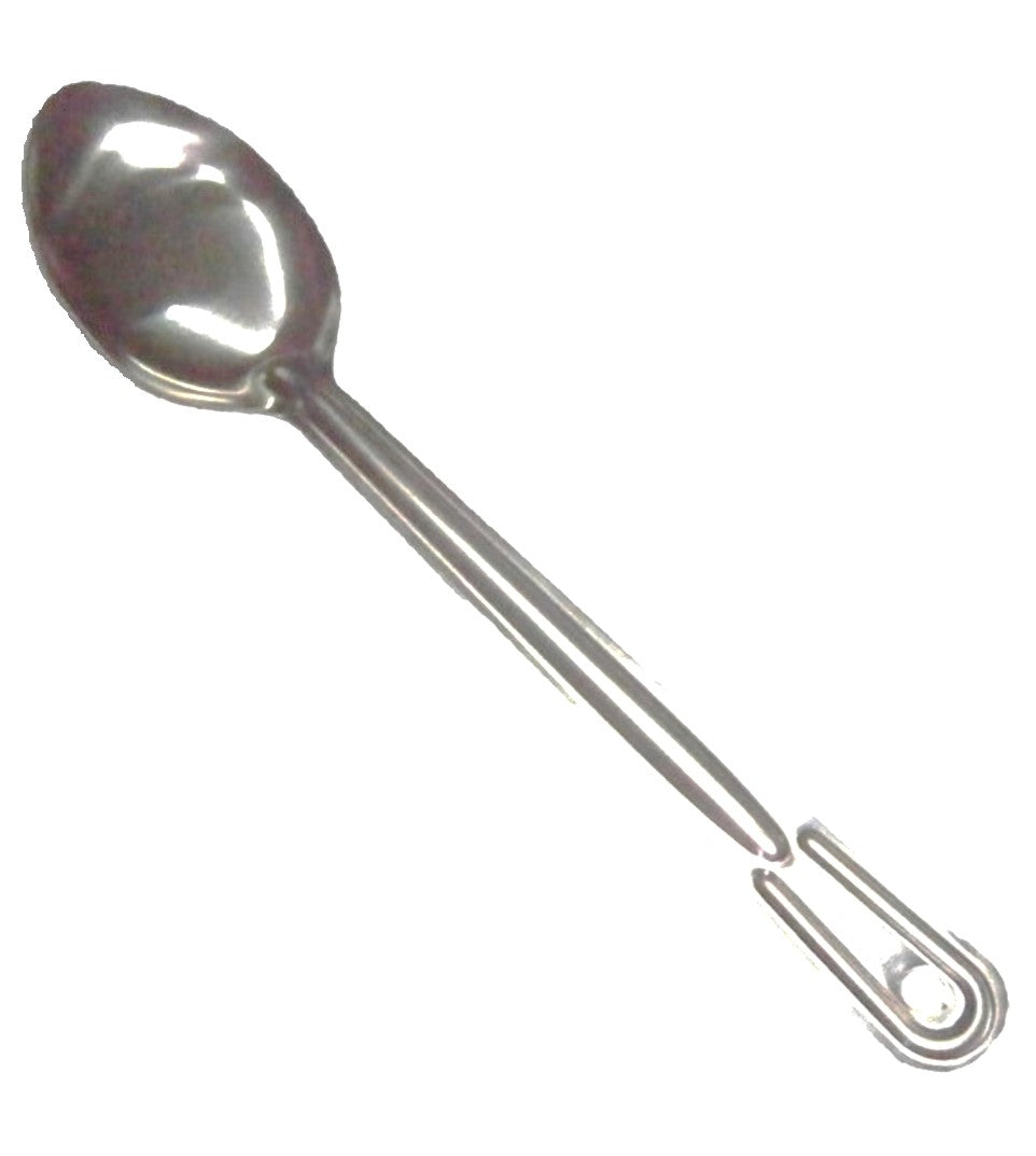 CUCHARA PARA COCINAR ACERO INOXIDABLE 46CM LISA SKU : 155-001-046