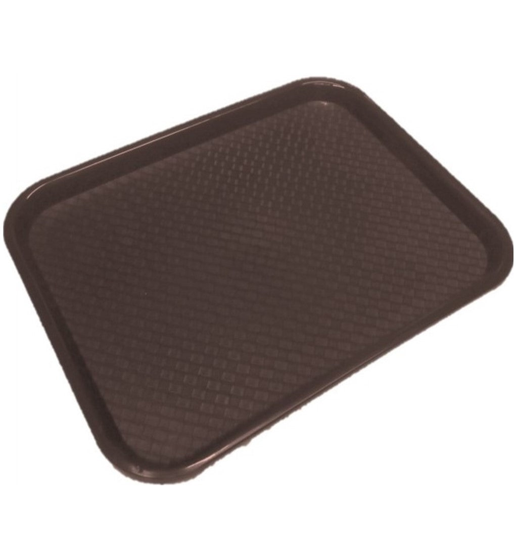 CHAROLA FAST FOOD PLASTICO CAFE 14X18" SKU : 156-004-001