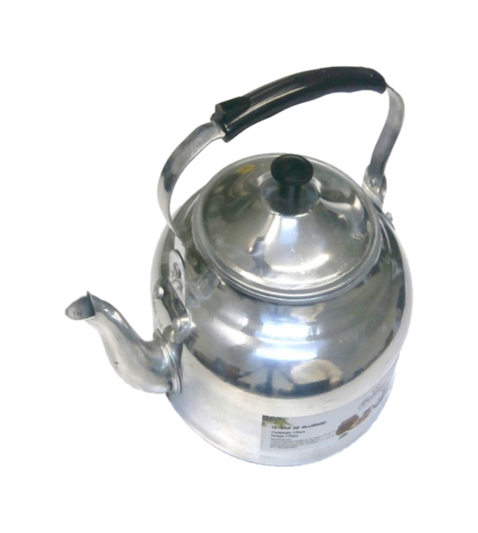 TETERA DE ALUMINIO 22CM, 4 LITROS SKU : 180-001-003