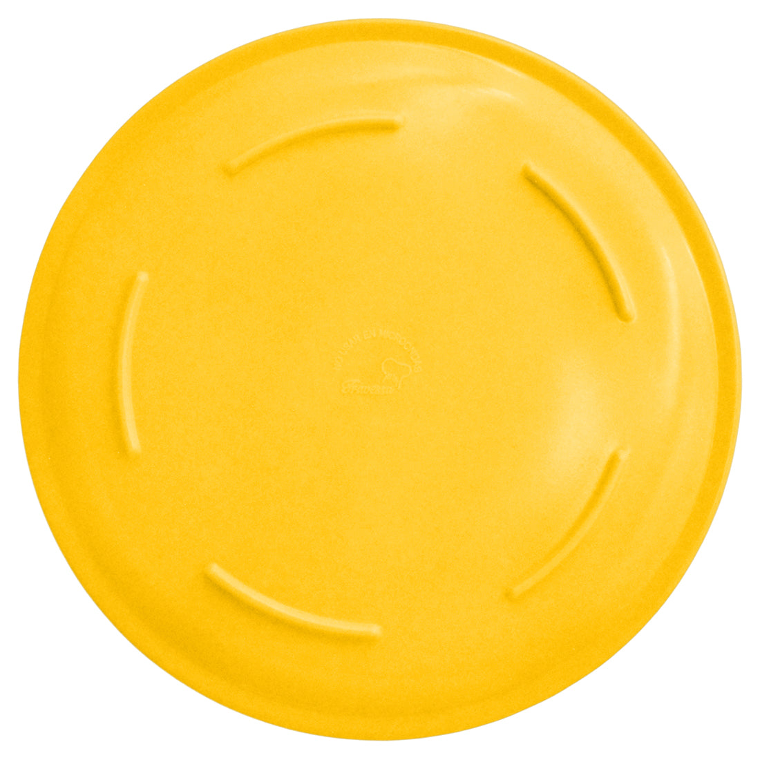 PLATO TRINCHE 10" DE MELAMINA AMARILLO     SKU : 002-013-040