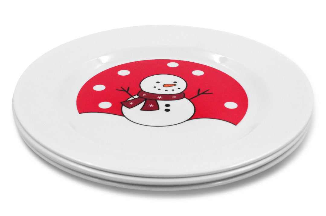 SET 4 PLATOS TRINCHE 11" MELA NAVIDAD           SKU : 003-026-906