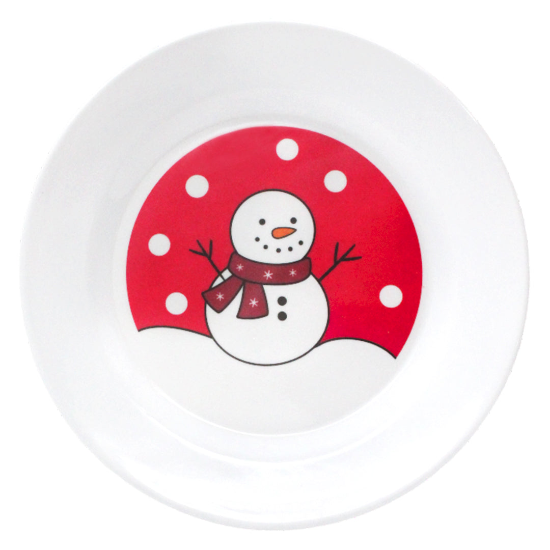 SET 4 PLATOS TRINCHE 11" MELA NAVIDAD           SKU : 003-026-906