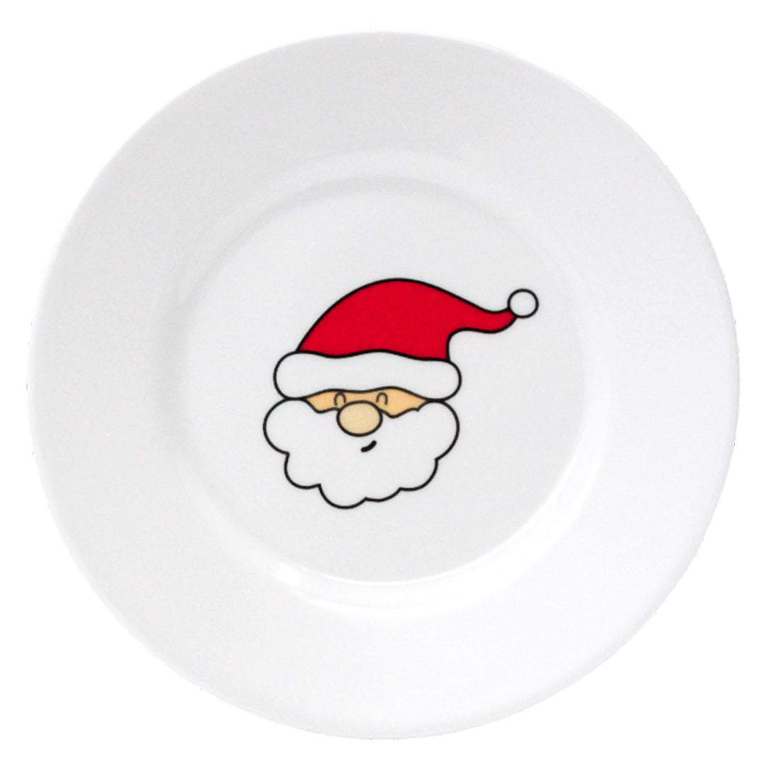 SET 4 PLATOS POSTRE 6" MELAMINA NAVIDAD          SKU : 003-026-950