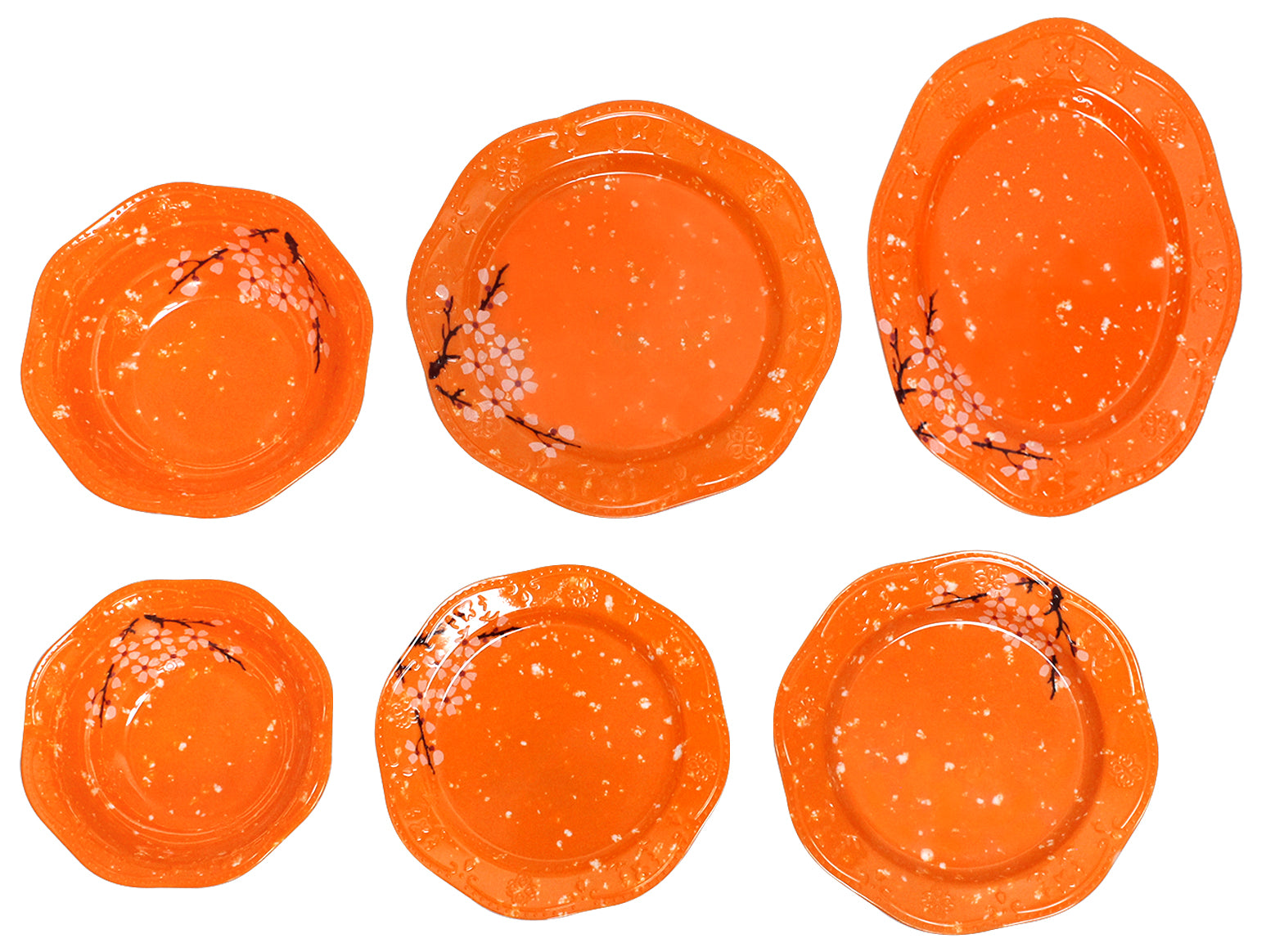 TAZON 8 MELAMINA NARANJA DECO    SKU : 003-302-019