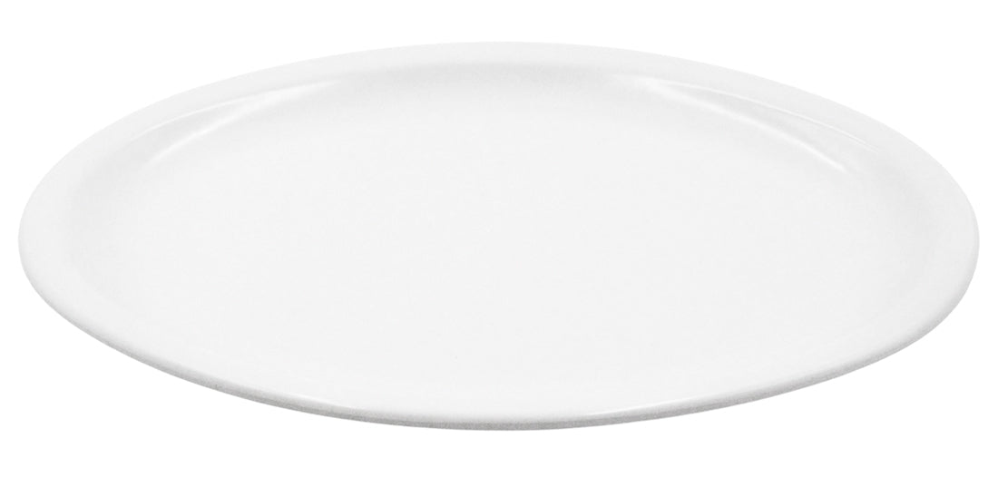 PLATO OVALADO 13" DE MELAMINA BLANCA     SKU : 004-009-102