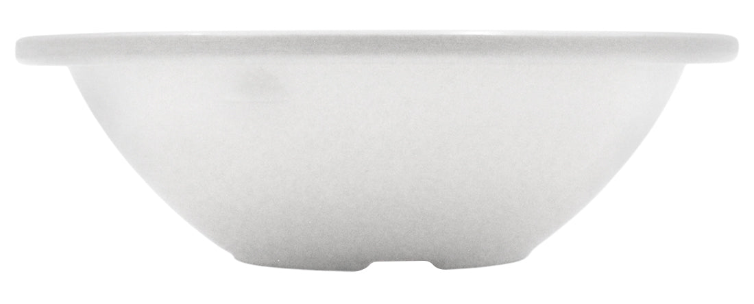 PLATO POSTRE 4.5"  DE MELAMINA BLANCA     SKU : 004-009-106