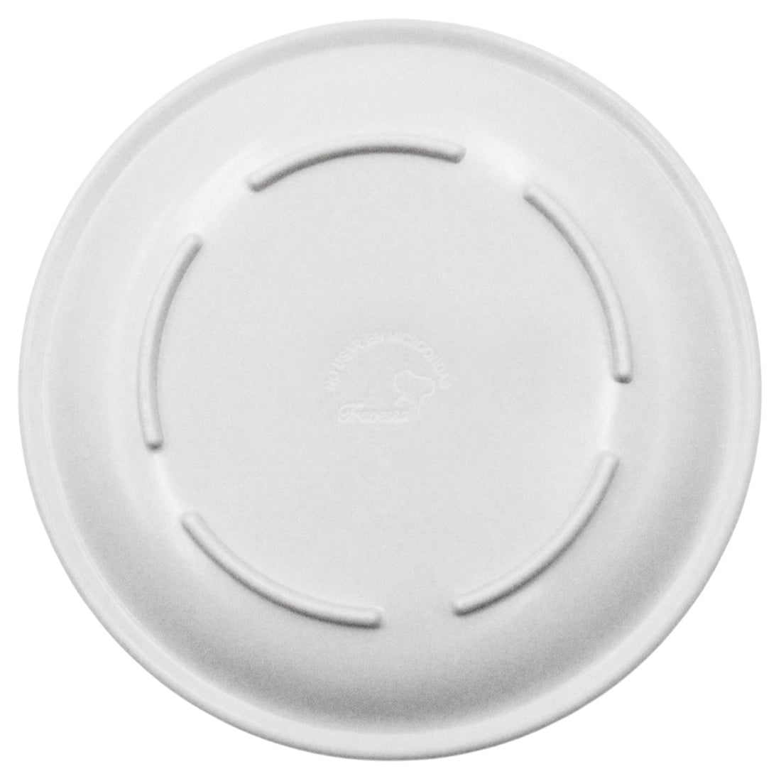 PLATO PASTELERO 6.5" MELAMINA BLANCA     SKU : 004-009-505