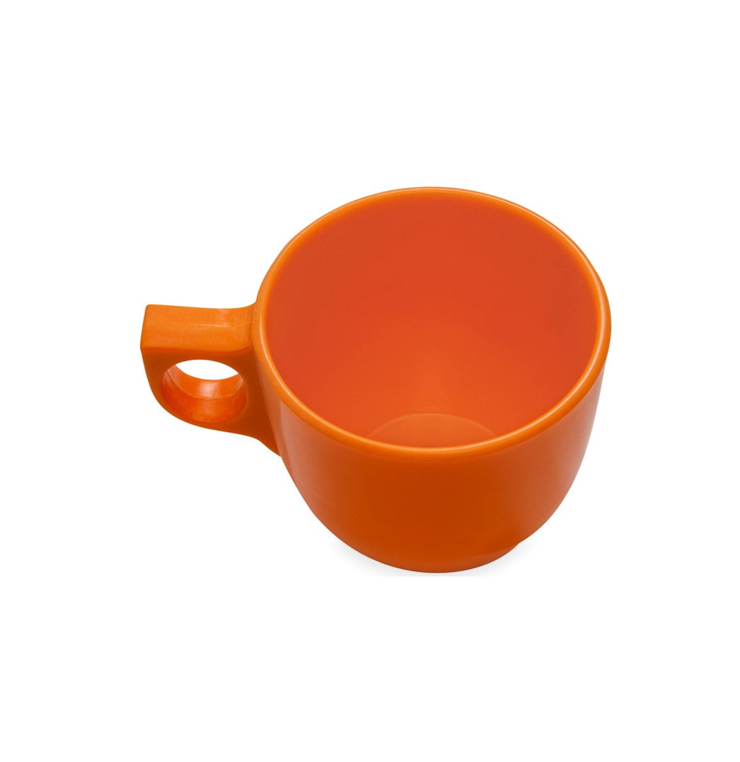 TAZA 8 X 7 CM MELAMINA NARANJA     SKU : 004-011-118