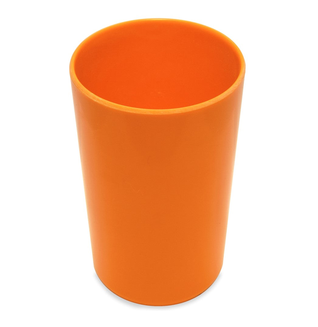 VASO 7.5 X 11.8 CM MELAMINA NARANJA     SKU : 004-011-121