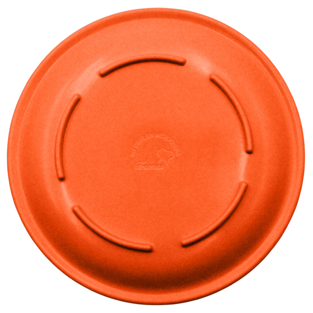 PLATO PASTELERO 6.5" INST. NARANJA D011          SKU : 004-011-505