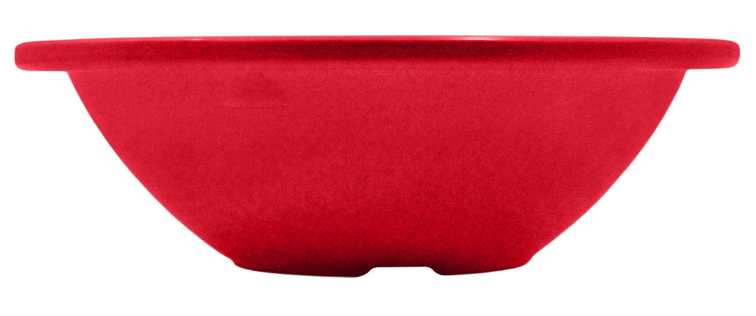 PLATO POSTRE 4.5" DE MELAMINA ROJO     SKU : 004-016-106