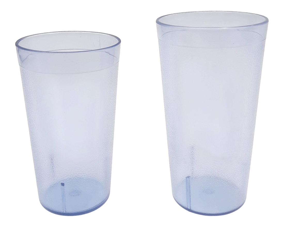 VASO "SAN" AZUL 12OZ 7X13CM          SKU : 023-001-003