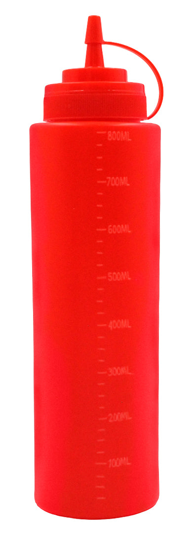BOTELLA DISPENSADORA PLASTICO ROJO 32OZ        SKU : 023-102-032