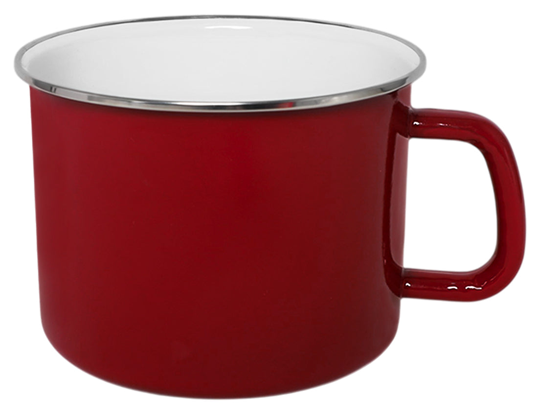 POCILLO DE PELTRE 16CM ROJO SANGRE          SKU : 043-050-916