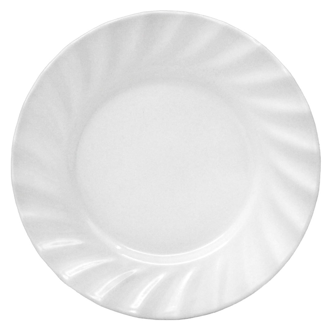 PLATO PASTELERO OND. 6" MELA. BLA.          SKU : 103-009-050