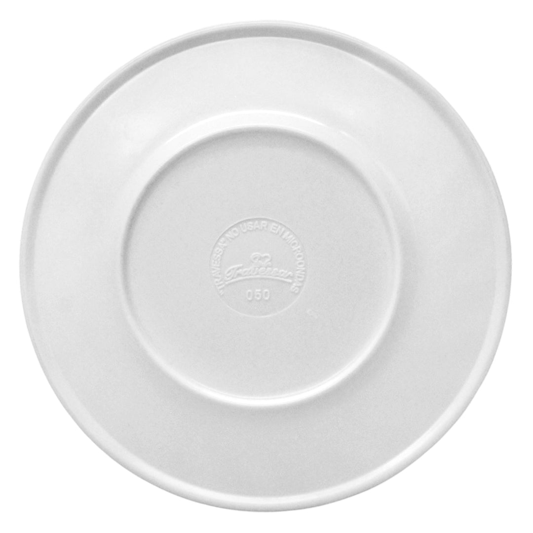 PLATO PASTELERO OND. 6" MELA. BLA.          SKU : 103-009-050