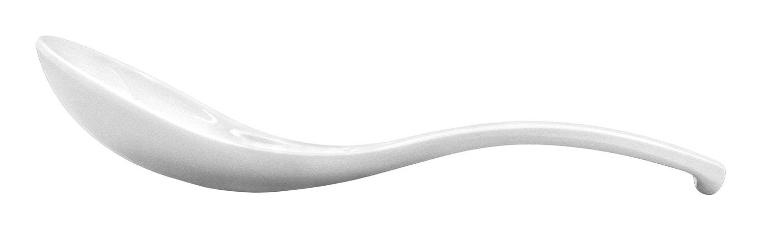 CUCHARA SOPERA 5.5" MELAMINA BLANCA DIAM          SKU : 105-009-033