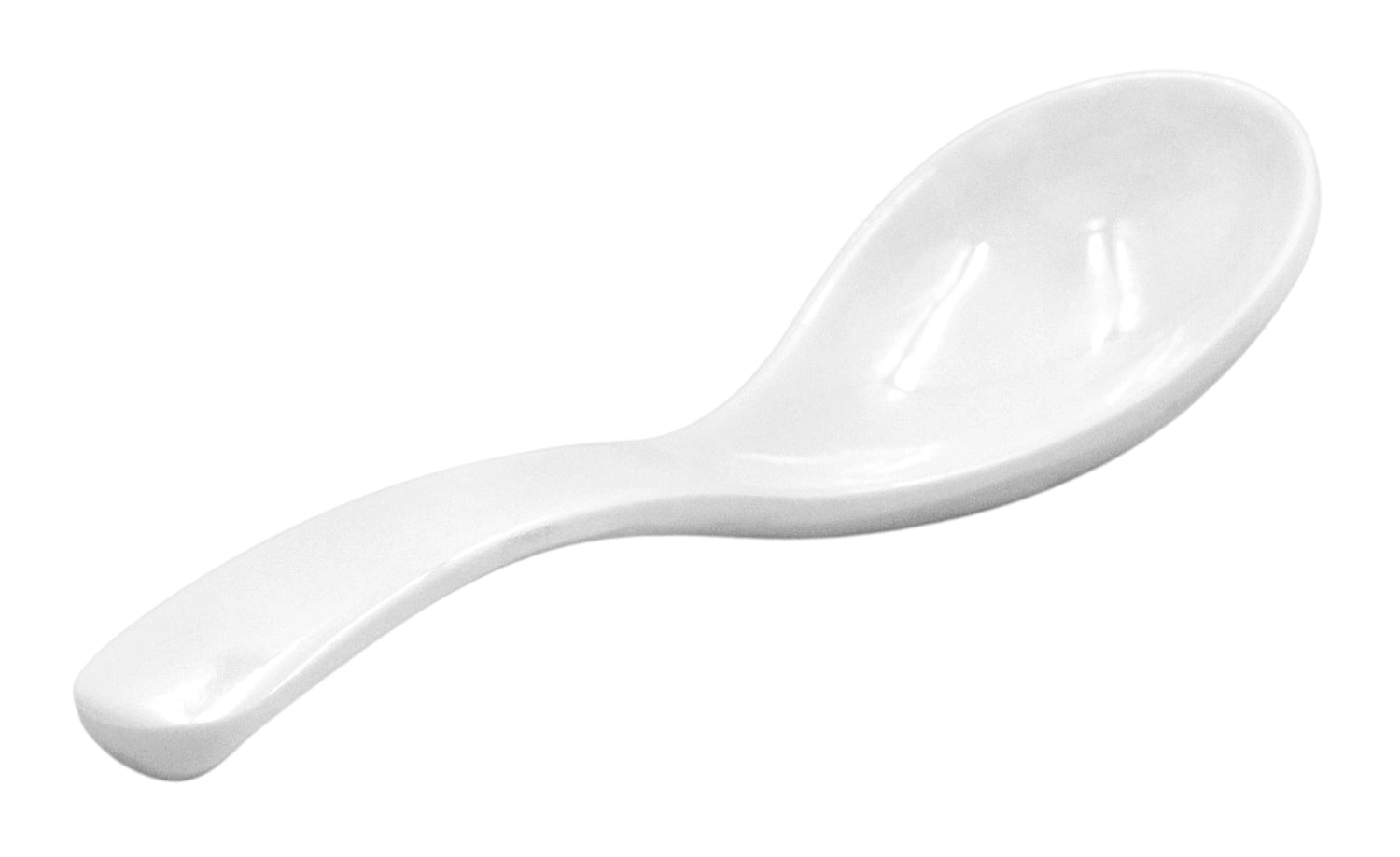 CUCHARA SOPERA 5.5" MELAMINA BLANCA DIAM          SKU : 105-009-033