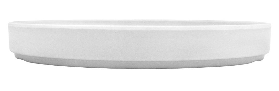 PLATO REDONDO PESTAÑA 20.5CM BLANCA DIAM          SKU : 105-009-165