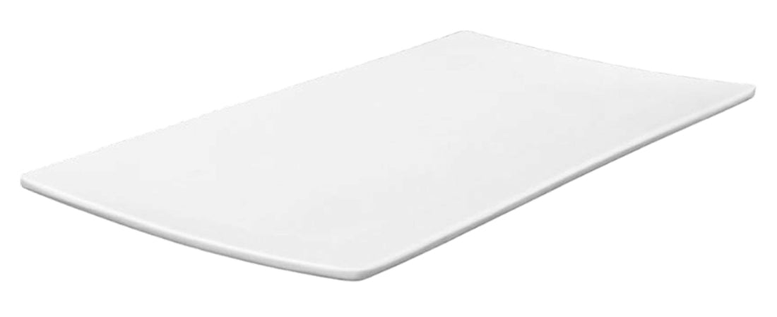CHAROLA 30x14CM MELAMINA BLANCA MATE   SKU : 105-021-030
