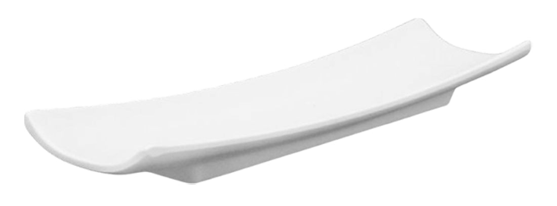 BANDEJA CANOA 31CM MELAMINA BLANCA MATE   SKU : 105-021-031