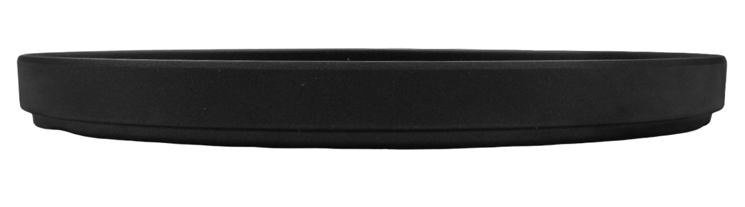 PLATO REDONDO C/PESTAÑA 27CM JET BLACK          SKU : 105-051-163