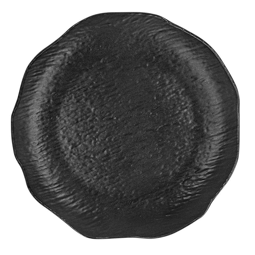 PLATO TRINCHE 10" MELA NEGRA C/TEXTURA         SKU : 105-052-107
