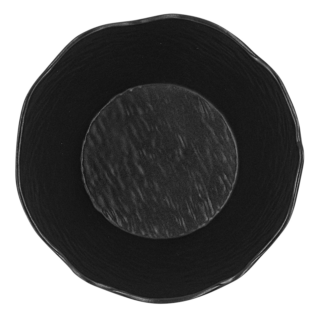 TAZON 6" MELAMINA NEGRA CON TEXTURA         SKU : 105-052-113