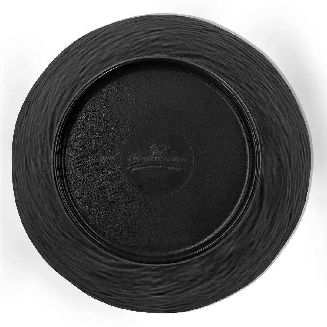 TAZON 6" MELAMINA NEGRA CON TEXTURA         SKU : 105-052-113